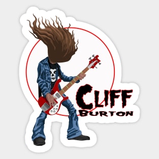 Cliff Burton Sticker